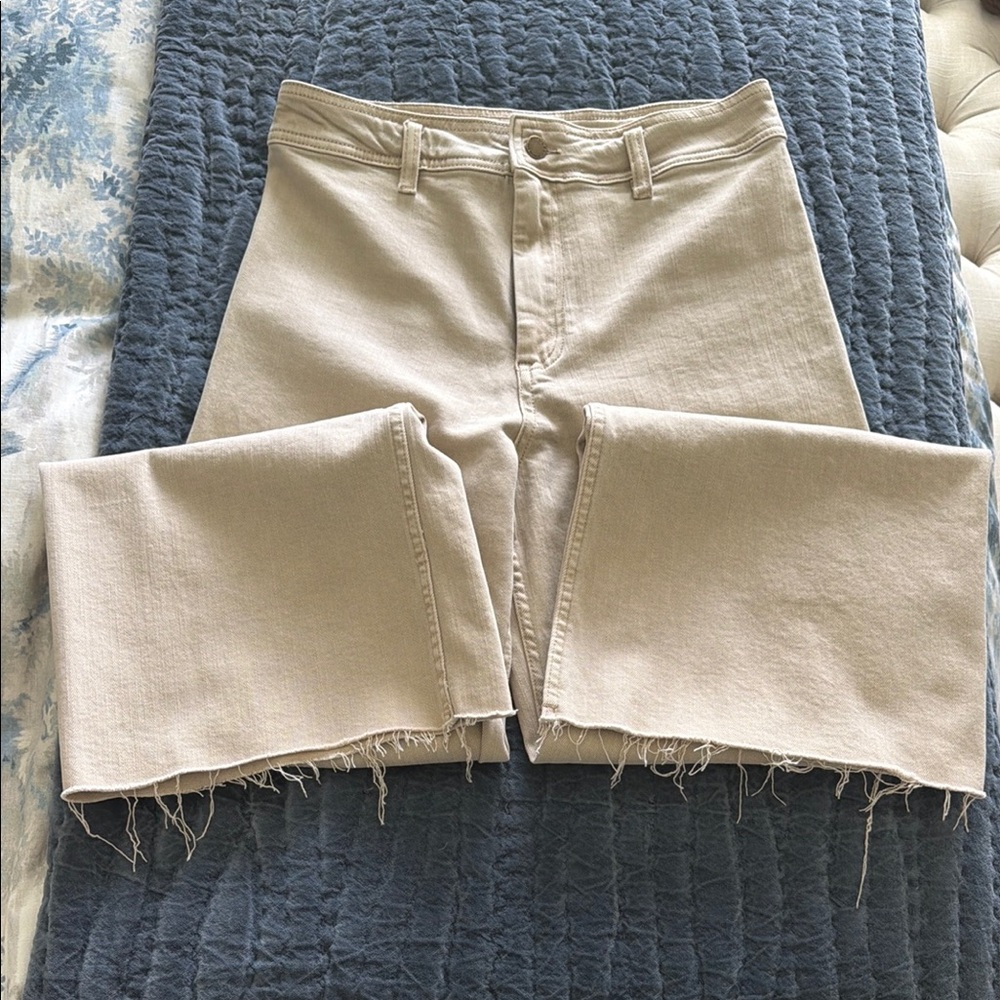 Rip Curl Beige High-Rise Jeans